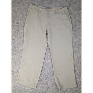 REI Pants Mens 40x30 Beige Adventures Nylon Spandex Hike Work Stretch Camp